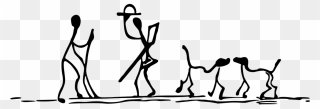 Dog Stick Stick Figure Png - Stick Figure Clipart