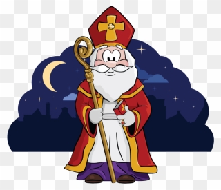 Clipart Sinterklaas Zwarte Piet - Png Download