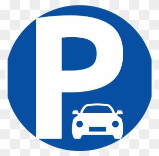 Free Parking Sign - St. Mary's Basilica Clipart