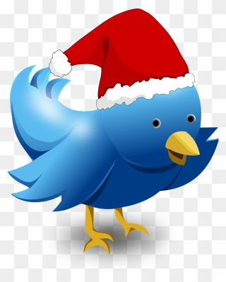 Spatz Weihnachten - Transparent Background Png Twitter Clipart