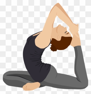 Yoga Clipart - Pilates - Png Download