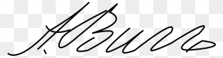 Aaron Burr Signature Clipart