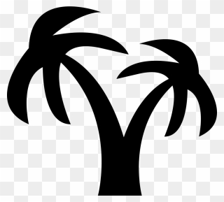 Coconut Tree Comments - Coconut Tree Icon Png Clipart