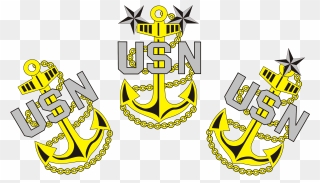 Us Navy Chief Anchors Clipart