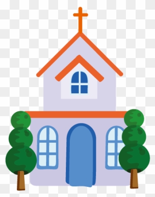 Church Building Png Download - Church Illustration Png Clipart