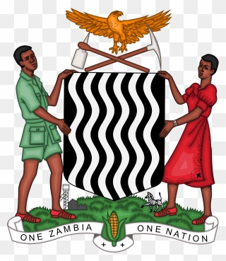 Legal Clipart Chief Legislator - Coat Of Arms Zambia - Png Download