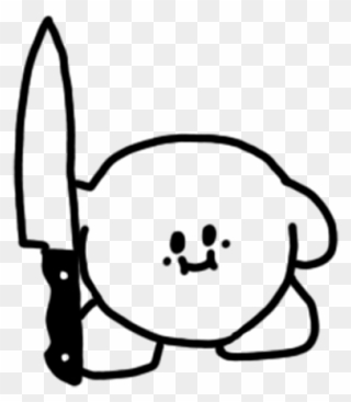 Kirby Angry Drawing Clipart