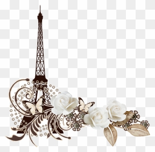 Paris Clipart Chandelier - Eiffel Tower - Png Download