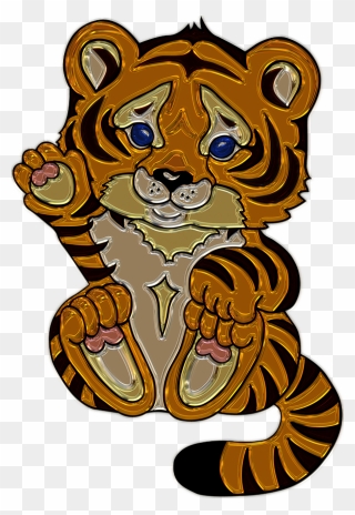 Tiger Child Clipart