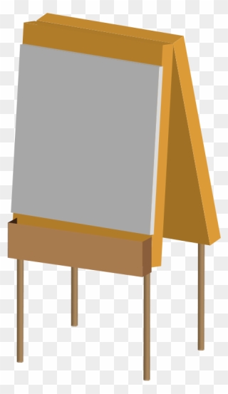 An Easel - Painting Canvas Clipart Png Transparent Png