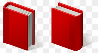 Free Book Vector, Download Free Clip Art, Free Clip - Book Red - Png Download