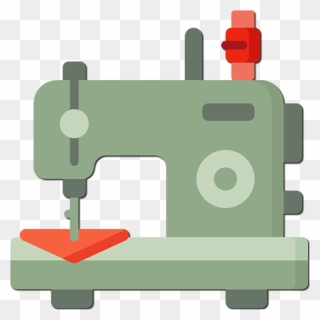 Sewing Clipart Tailoring - Sewing Machine - Png Download