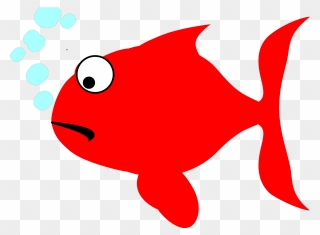 Red Fish Blue Fish Clipart - Png Download