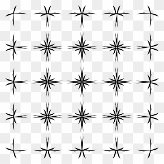 Muster 43d �berreste Der D�nnen Ds Stilisiert - Clip Art - Png Download