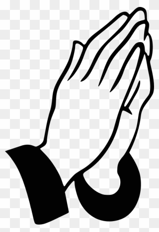 Praying Hands Prayer Clip Art - Hands Praying Transparent Background - Png Download