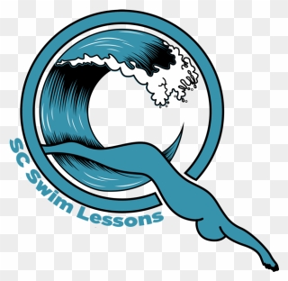 Santa Cruz Swim Lessons Logo Clipart
