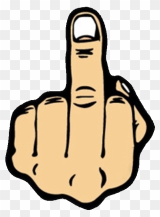 Image Emoticon Png Generalchat - Sign Of Middle Finger Clipart