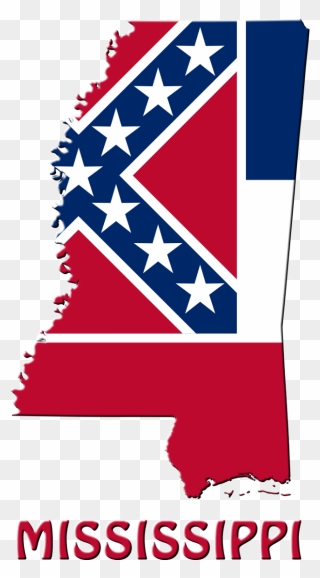 England Flag Clipart Logo - Mississippi State Flag State - Png Download