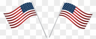 Flag Of The United States Clip Art - American Flags Clip Art - Png Download