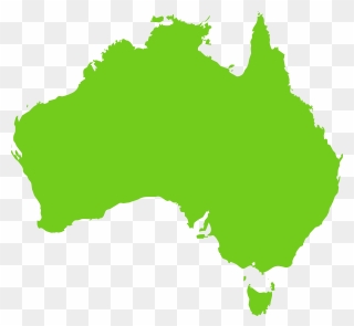 Free Vector Map Of Australia Clipart
