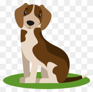 Beagle Dog Clipart - Pies Clipart - Png Download