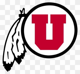 Utah - Utah Utes Drum And Feather Clipart