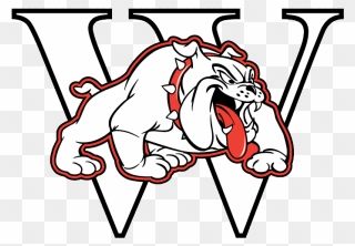 Drawing Bulldogs Outline - Transparent Wilson Bulldogs Logo Clipart