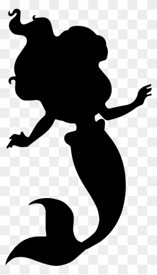 Download Free Mermaid Silhouette Wannacraft - Disney Princess Ariel ...