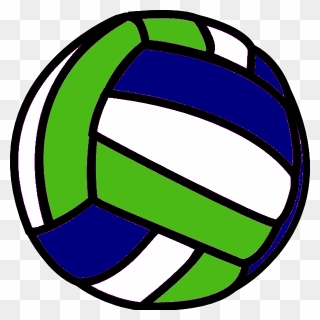 Red And Blue Volleyball Transparent Clipart