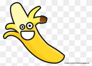 Banana Clipart Happy , Png Download - Banana Person Transparent Png