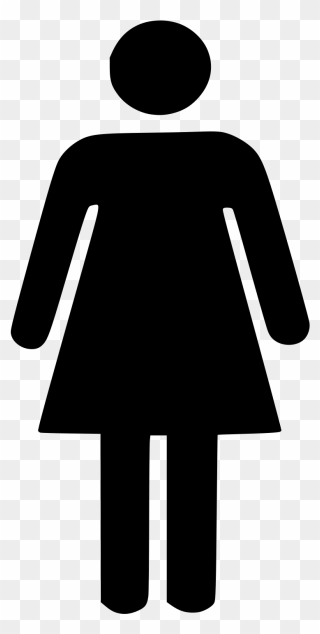 Woman Svg Clip Arts - Female Toilet Icon Png Transparent Png