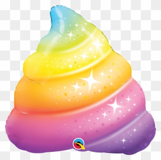 Rainbow Poop Clipart