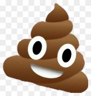 Transparent Clipart Poop - Emoji Coco Png