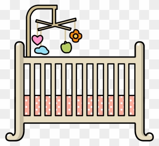Baby Crib Clipart - Crib Clipart - Png Download