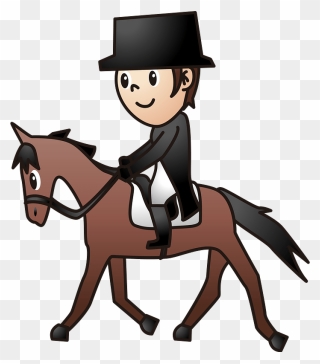 Equestrianism Horse Riding Clipart - Equestrianism - Png Download