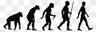 Human Evolution Png - Evolution Of Man Transparent Clipart