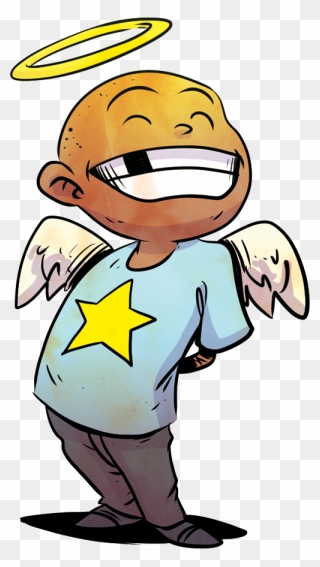 The Gold Star Kid - Kid Getting A Gold Star Clipart