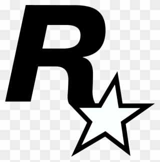 Grand Theft Auto V Grand Theft Auto Online Rockstar - Rockstar Games Logo Vector Clipart