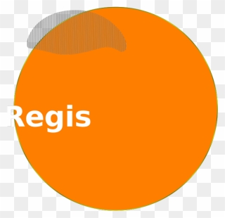 Orange Button Register Here Svg Clip Arts - Circle - Png Download