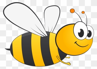 Cute Bee Transparent & Png Clipart Free Download - Honey Bee Vector Png