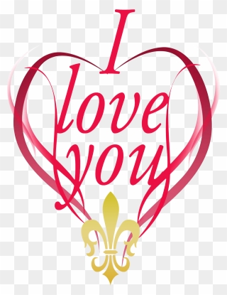 The I Love You Clipart