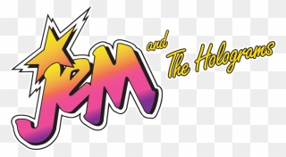Jem And The Holograms Logo Clipart
