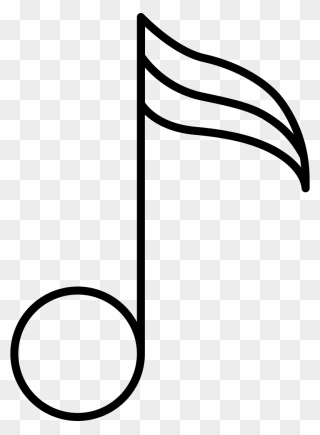 Big Music Note Clipart
