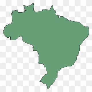 Brazil Map Clipart - Png Download