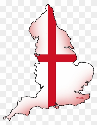 England Map - Map England Clipart Transparent - Png Download