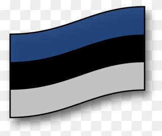 Clickable Estonia Flag - Estonian Flag Clipart - Png Download