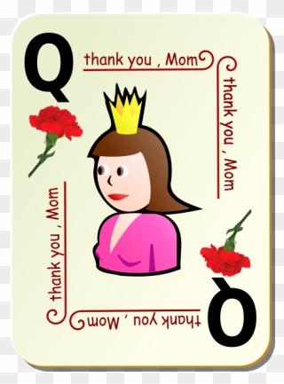 Mother"s Day Congratulation Card - Queen Clip Art - Png Download