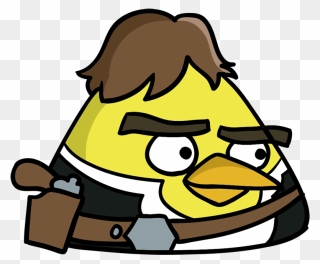 Han Solo Angry Birds Clipart