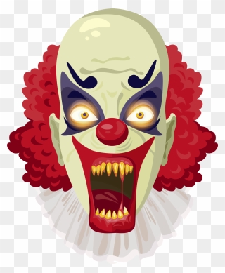 Scary Clown Png Clipart Image - Scary Clown Png Transparent Png