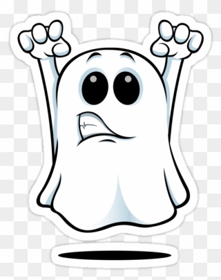 Cartoon Ghost Faces Cartoon Ghost - Cartoon Ghost Clipart - Png Download